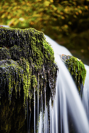Waterfall Detail, West Burton Falls