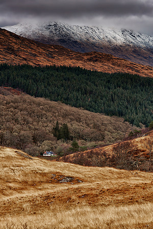 Snow Capped Ceann Loch Uachdrach