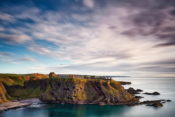 Early Morning Sun, Dunnottar Castle