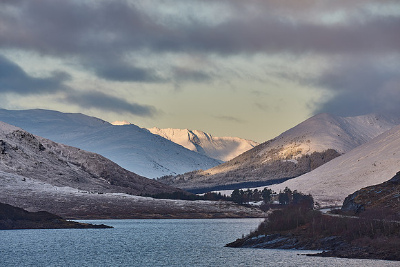Winter at Loch Cluanie