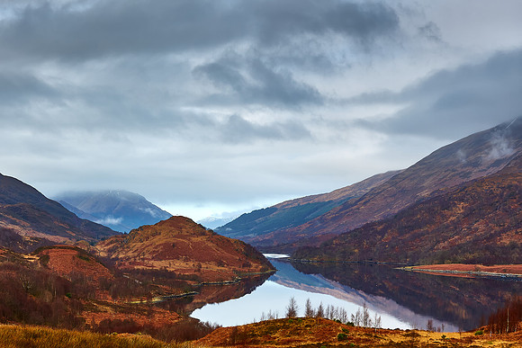 Looking down Loch Leven