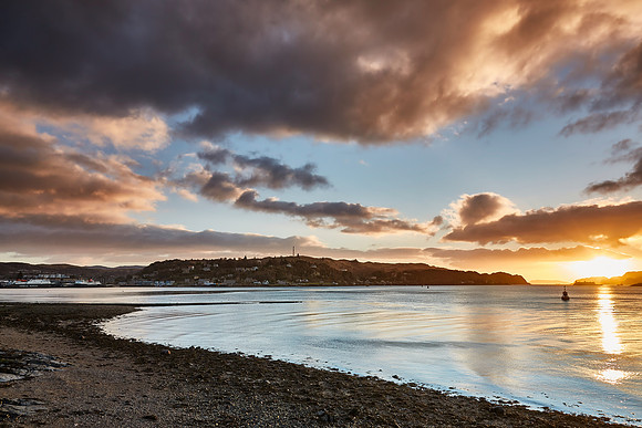 Sunset over Oban