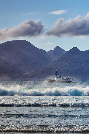 Elizabeth G At Anchor, Rhum