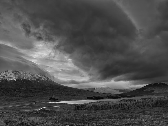 A Storm Brewing Over Beinn an Dòthaidh