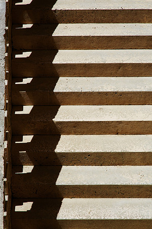 Dubrovnik Rector's Palace Staircase Shadow Detail