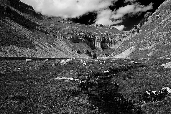 Goredale Scar Black and White