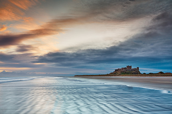 Bamburgh Castle Ripples